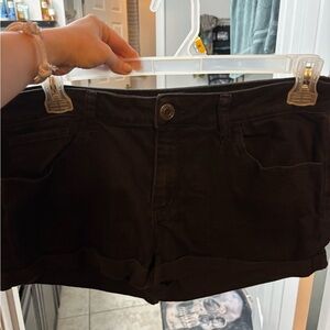 SO Black Jean Shorts Casual Essential